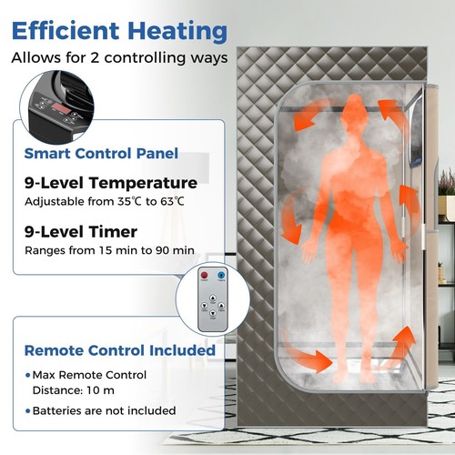Portable steam sauna home full - steam,